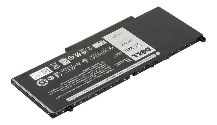 Bateria do laptopa Dell 51Wh, 4-cell, Li-Po, 7.4V, 6460mAh, Dell Inspiron E5250/E5270/E5450/E5470/E5550/E5570