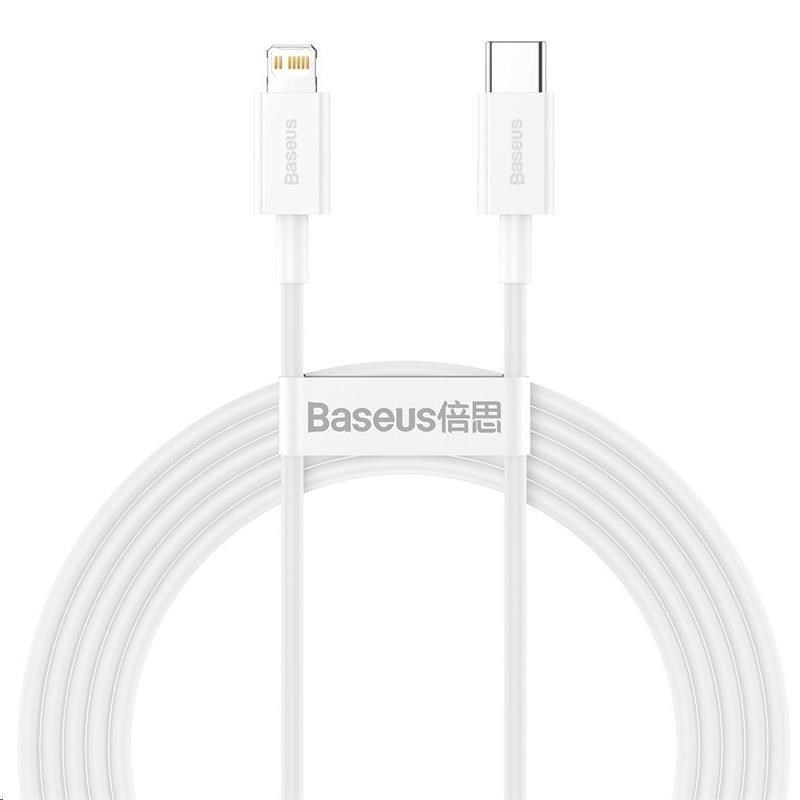 Kabel USB Type-C na Lightning  20W  1.0 m  Biały  Baseus