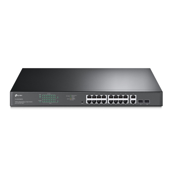 Switch TP-Link TL-SG1218MPE  18x10/100/1000 MB/s Easy Smart  16xPoE+