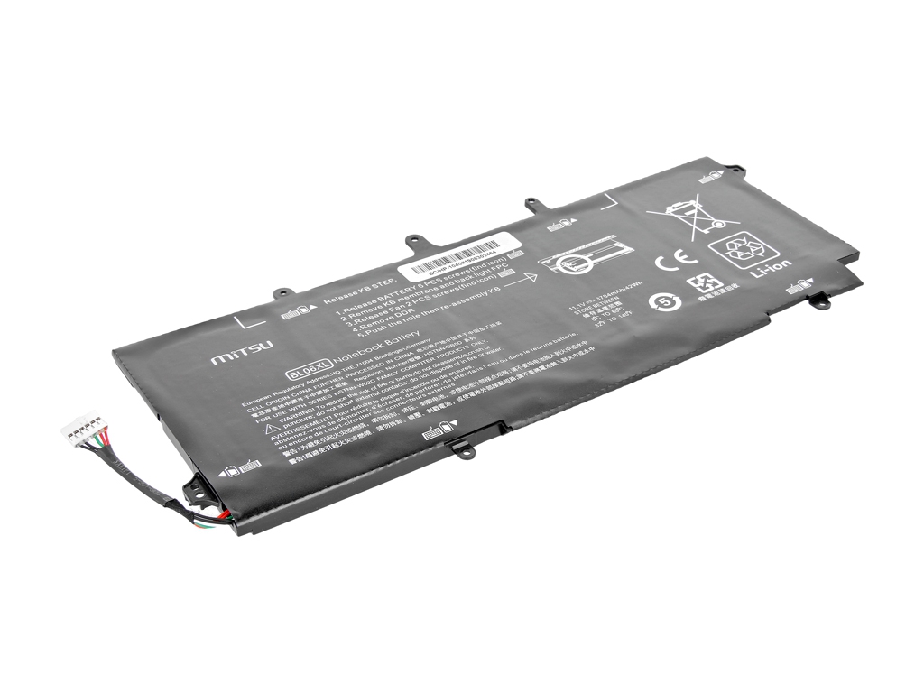 Bateria do laptopa HP EliteBook Folio 1040 G1; G2  11.1 V  3400 mAh