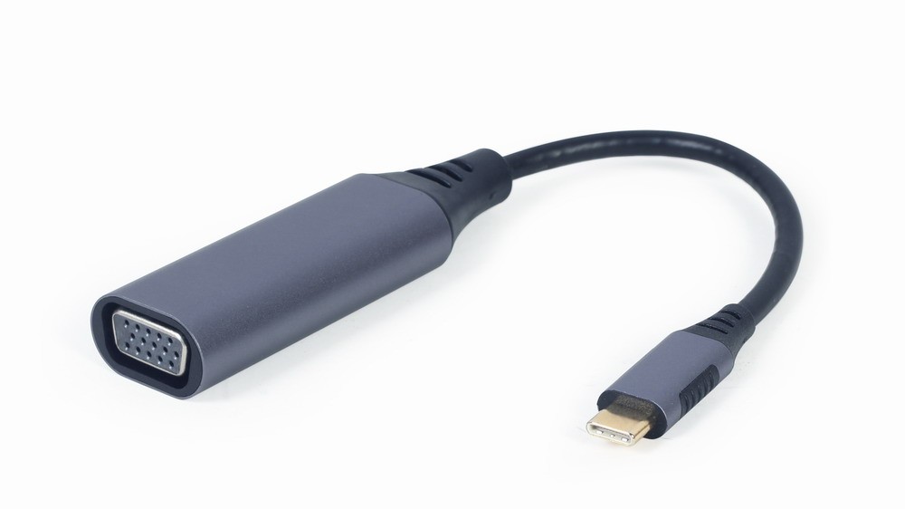 Adapter USB Type-C męski na VGA żeński Gembird
