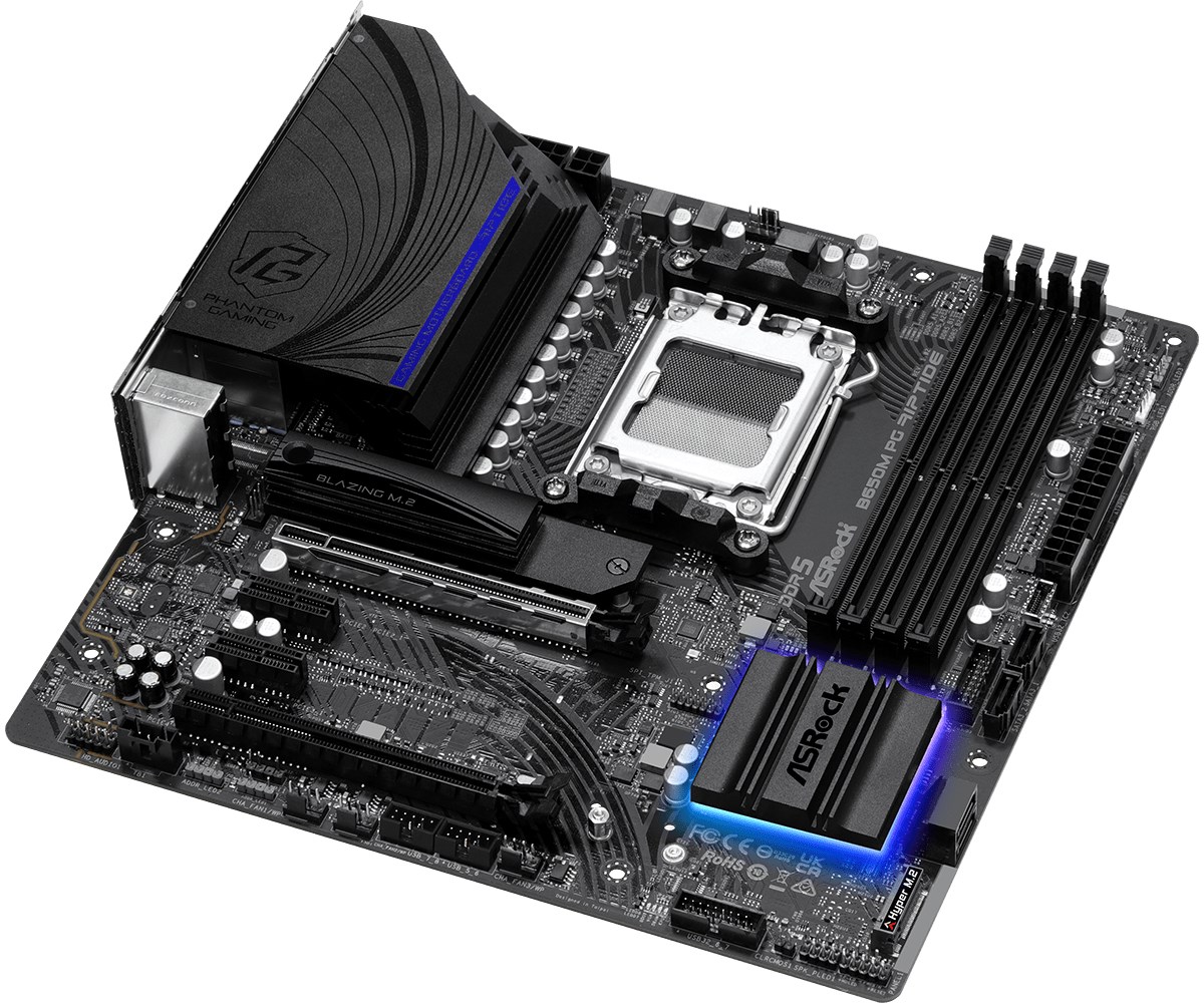 Płyta Socket AM5 ASRock B650M PG RIPTIDE - obrazek 3