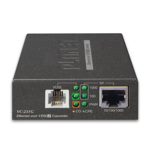Konwerter Planet VC-231G VDSL2 1xRJ-11 1xRJ-45 30A 100/100/1000Mbps - obrazek 2
