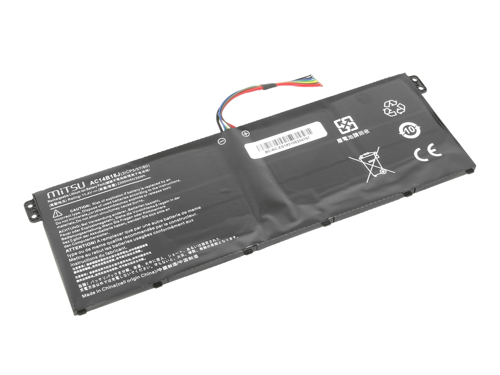 Bateria do laptopa Acer Aspire ES1, V3  11.4 V  2200 mAh
