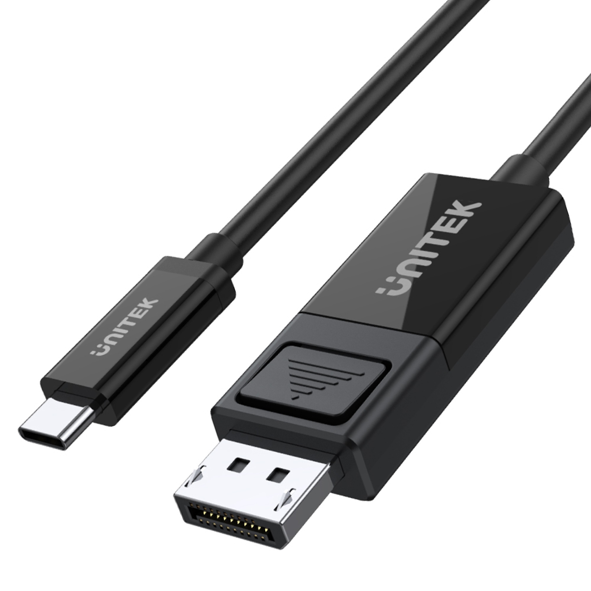 Kabel USB Type-C męski na DisplayPort męski  1.8 m  Dwukierunkowy Unitek