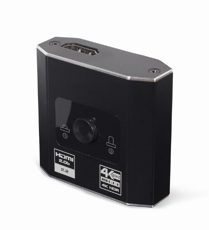 Przełącznik - Switch HDMI Dwukierunkowy 2/1 4K Gembird - obrazek 2