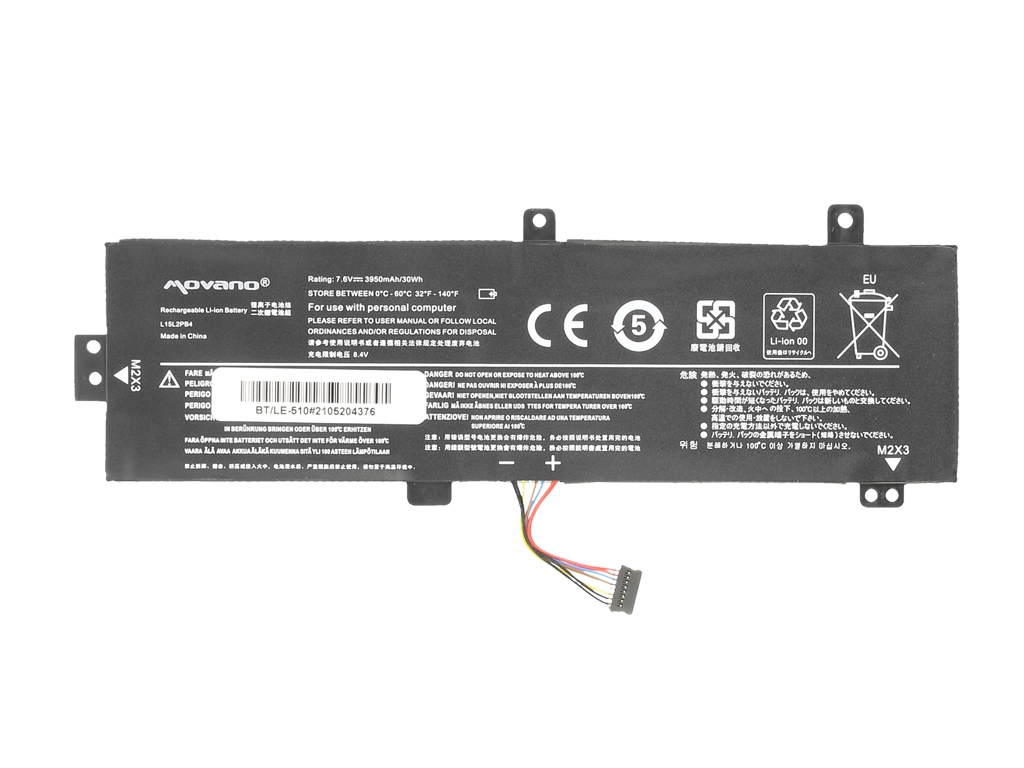 Bateria do laptopa Lenovo IdeaPad 310; 510 7.6 V 4100 mAh - obrazek 2