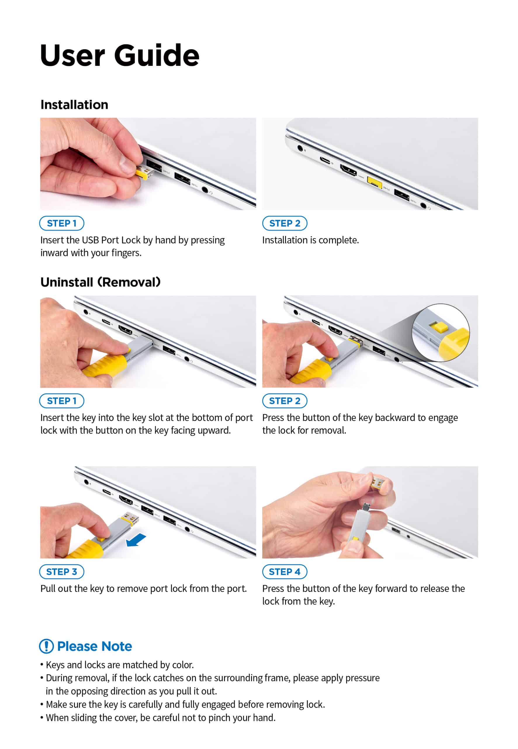 Blokada portu USB Smart Keeper USB Port Lock Basic - obrazek 4