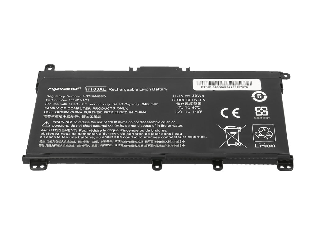 Bateria do laptopa HP 250 G7; 250 G8; 255 G7; 255 G8; 470 G7 11.4V 3400mAh - obrazek 2