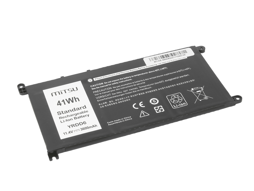 Bateria do laptopa Dell Vostro 3491; 5481; 5490; 5581; 5590  11.4 V  3600 mAh