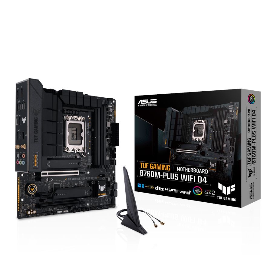 Płyta Socket LGA1700  Asus TUF GAMING B760M-PLUS WIFI D4