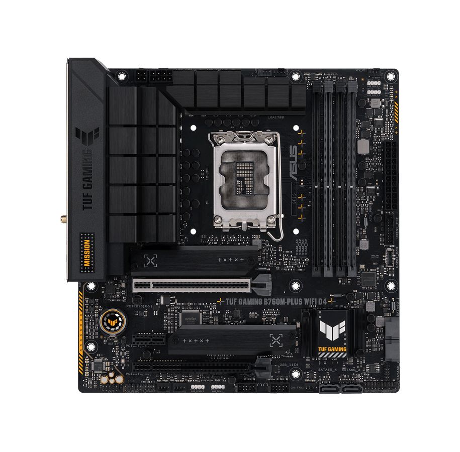 Płyta Socket LGA1700  Asus TUF GAMING B760M-PLUS WIFI D4 - obrazek 3