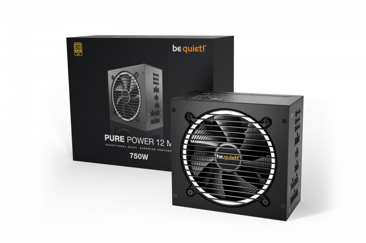 Zasilacz ATX 750W be quiet! Pure Power 12 M 80 Plus Gold - obrazek 3