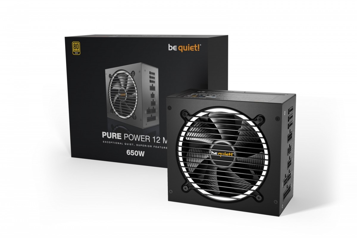 Zasilacz ATX 650W be quiet! Pure Power 12 M 80 Plus Gold - obrazek 4