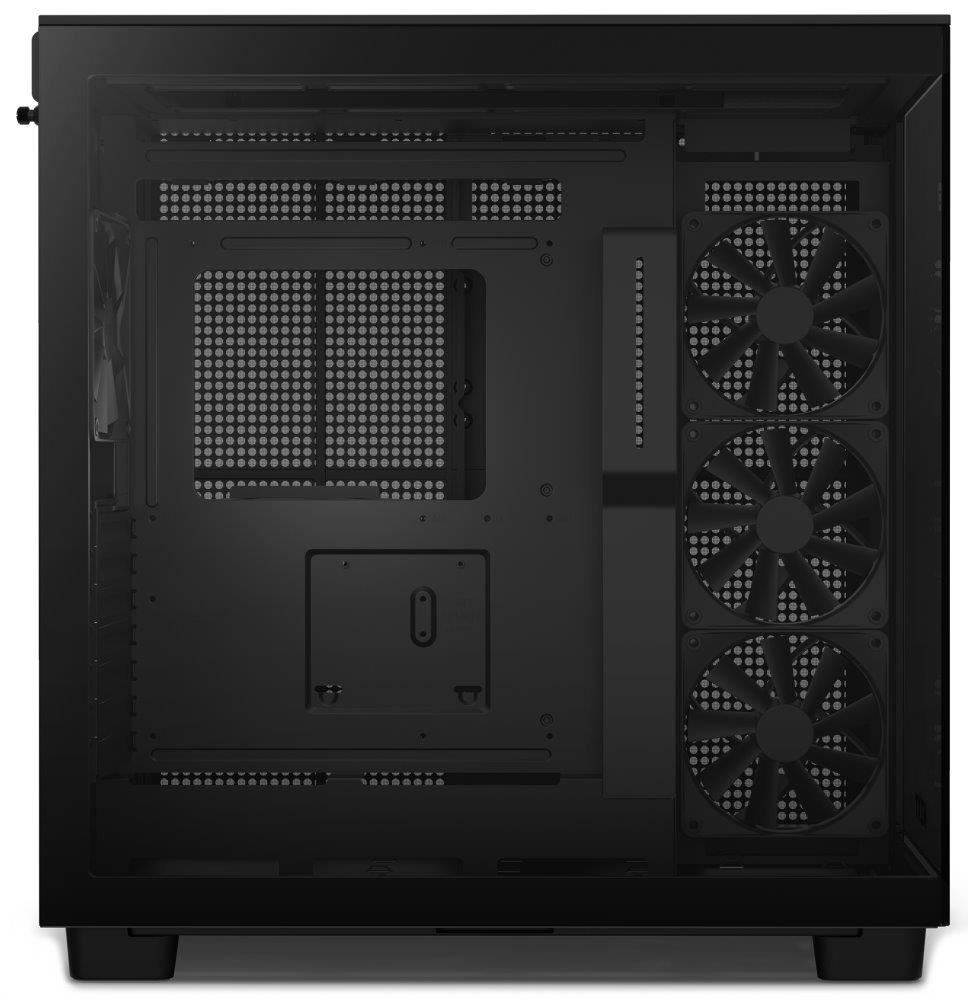 Obudowa NZXT H9 Flow z oknem Czarna - obrazek 3