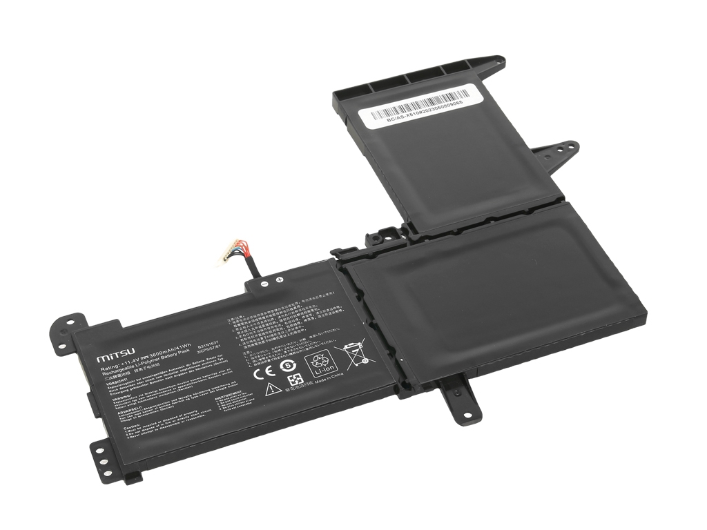 Bateria do laptopa Asus Vivobook 15 X510; S15 S510  11.4 V  3600 mAh