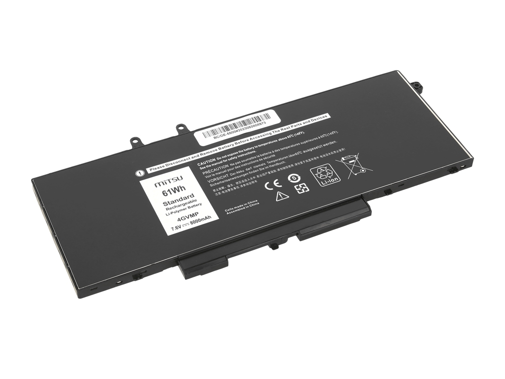 Bateria do laptopa Dell Latitude 5400, 5500, 5510  7.6 V  8000 mAh