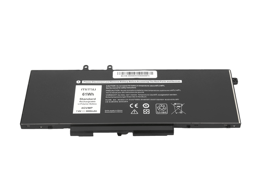 Bateria do laptopa Dell Latitude 5400, 5500, 5510 7.6 V 8000 mAh - obrazek 2