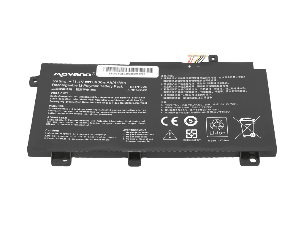 Bateria do laptopa Asus TUF Gaming FX504; FX505; FX80G 11.4 V 3900 mAh - obrazek 2