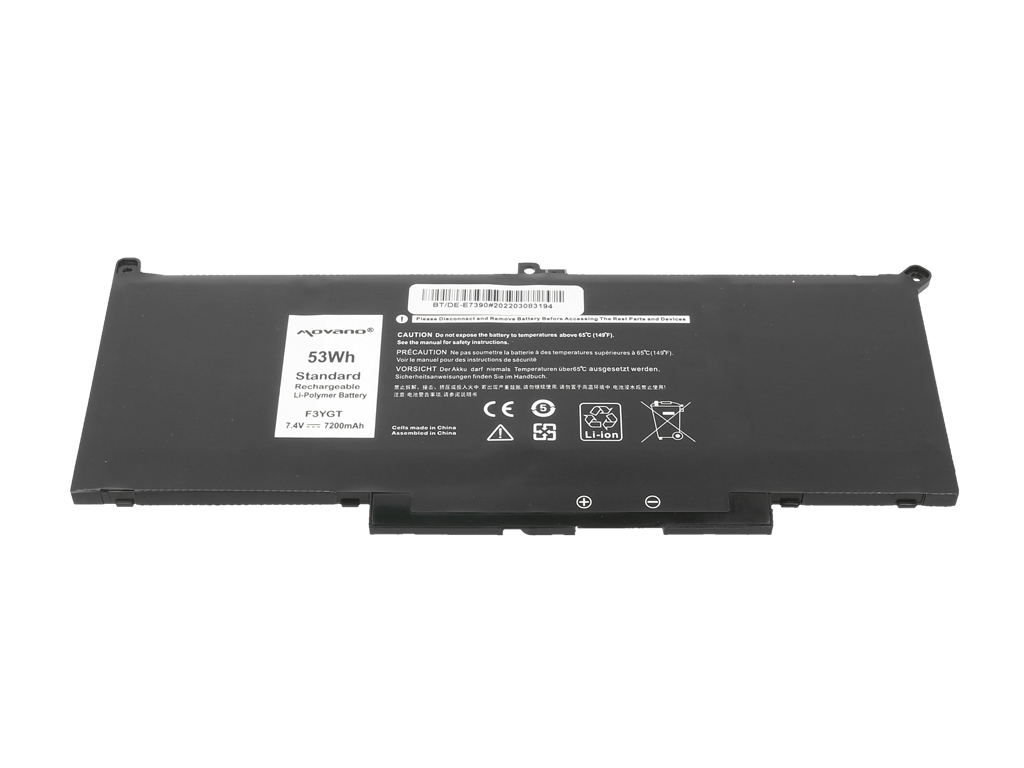 Bateria do laptopa Dell Latitude 7280; 7290; 7380; 7390; 7480; 7490 7.4 V 7200 mAh - obrazek 2