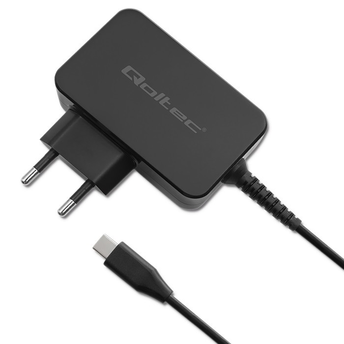 Ładowarka sieciowa USB GaN 30W 1 x USB Type-C Qoltec