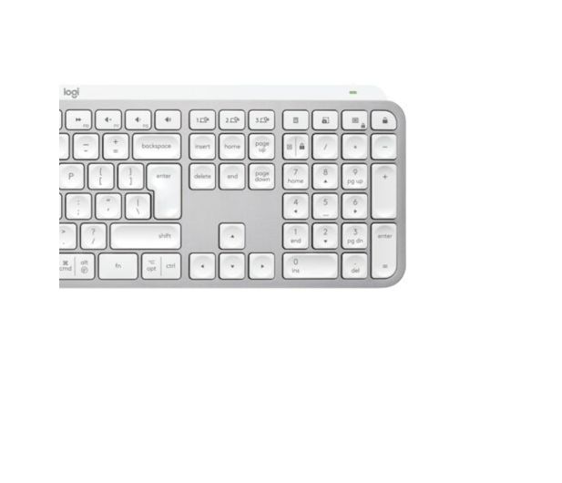 Klawiatura bezprzewodowa Logitech MX Keys S Jasnoszara - obrazek 2