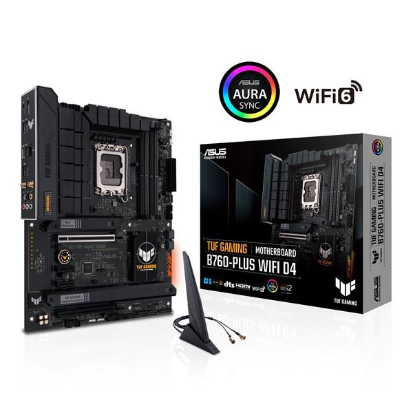 Płyta Socket LGA1700 Asus TUF GAMING B760-PLUS WIFI D4