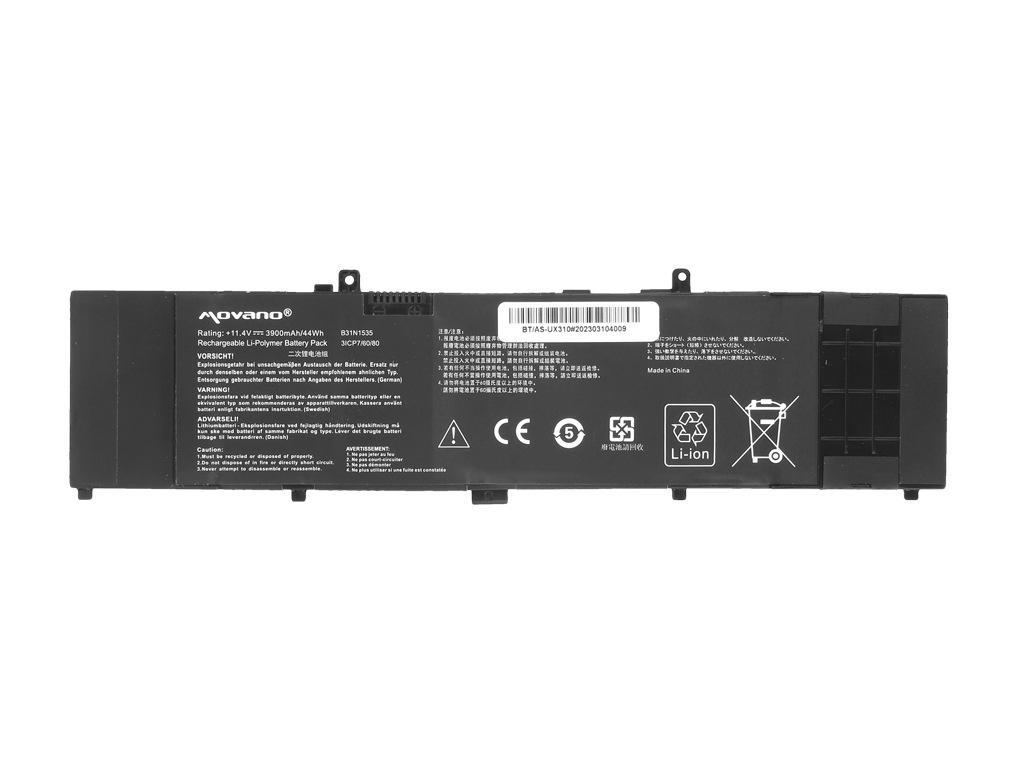 Bateria do laptopa Asus Zenbook UX310; UX3410UA; UX410UA 11.4V 3900mAh - obrazek 3