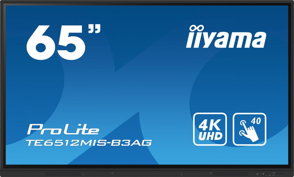 Monitor interaktywny iiyama 65" TE6512MIS-B3AG