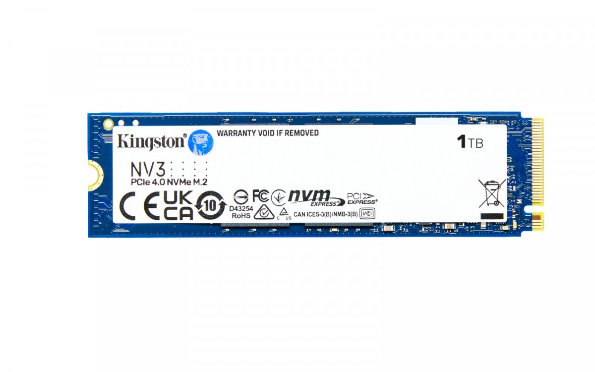 SSD M.2 NVMe PCIe Gen.4  1TB  Kingston NV3