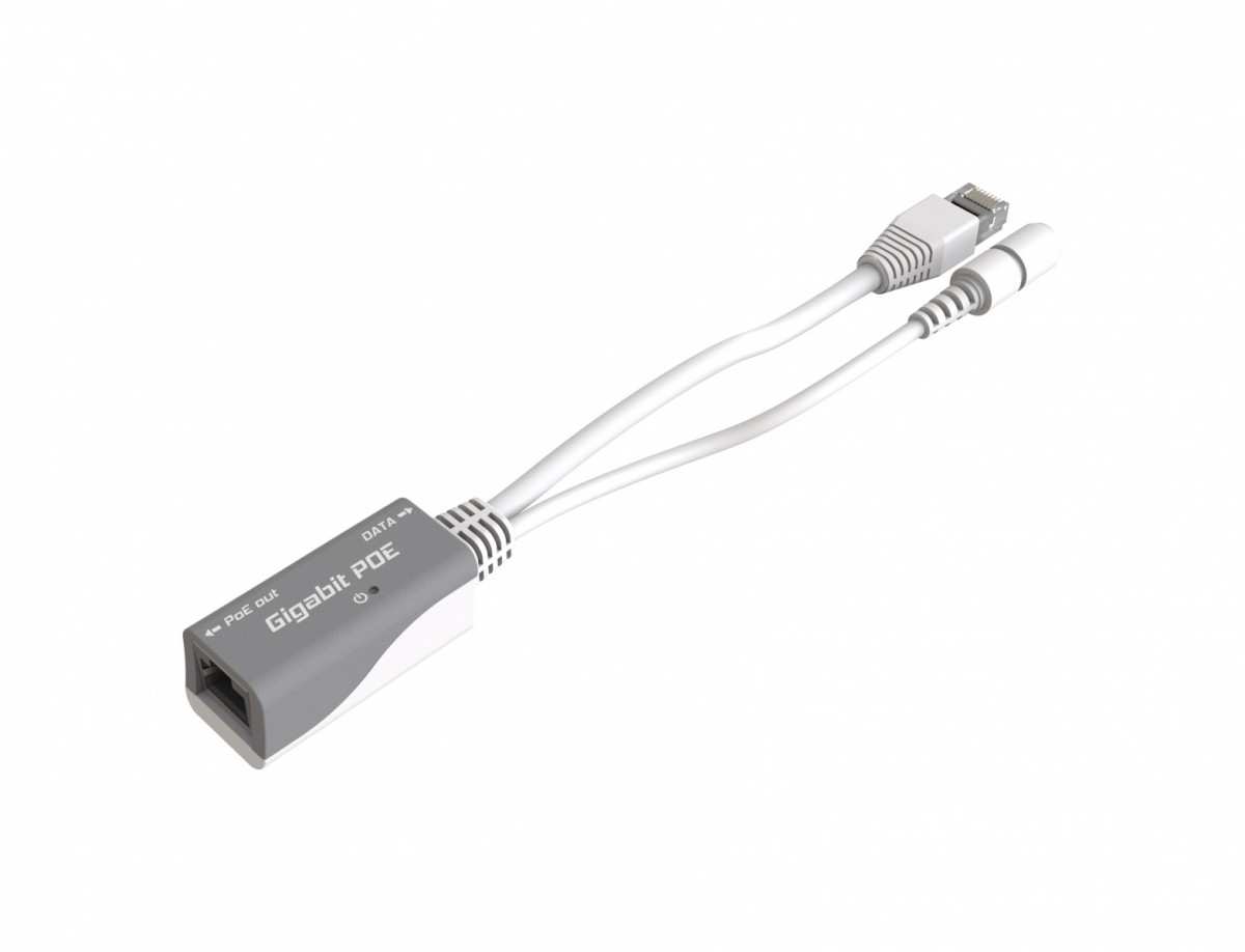 Adapter PoE pasywny - 1 sztuka  MikroTik