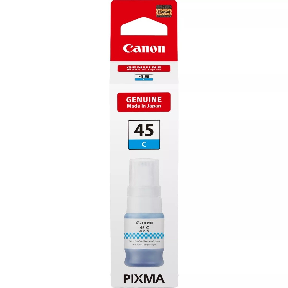 Tusz Canon GI-45C Cyan 40 ml. 3000 str. - obrazek 2