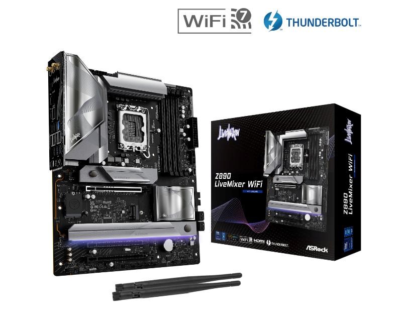 Płyta Socket LGA1851 ASRock Z890 LIVEMIXER WIFI