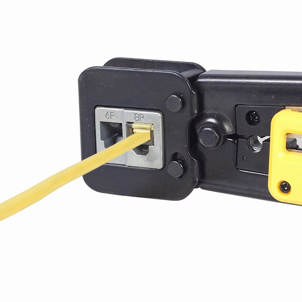 Zaciskarka wtyków RJ45; RJ11; RJ12  przelotowych  Gembird - obrazek 4