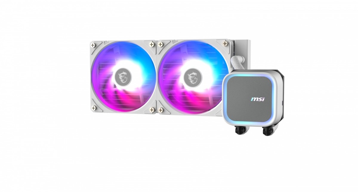 Chłodzenie wodne MSI MAG Core Liquid A13 240 White