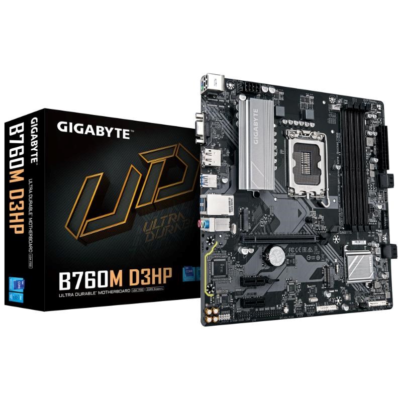 Płyta Socket LGA1700  Gigabyte B760M D3HP