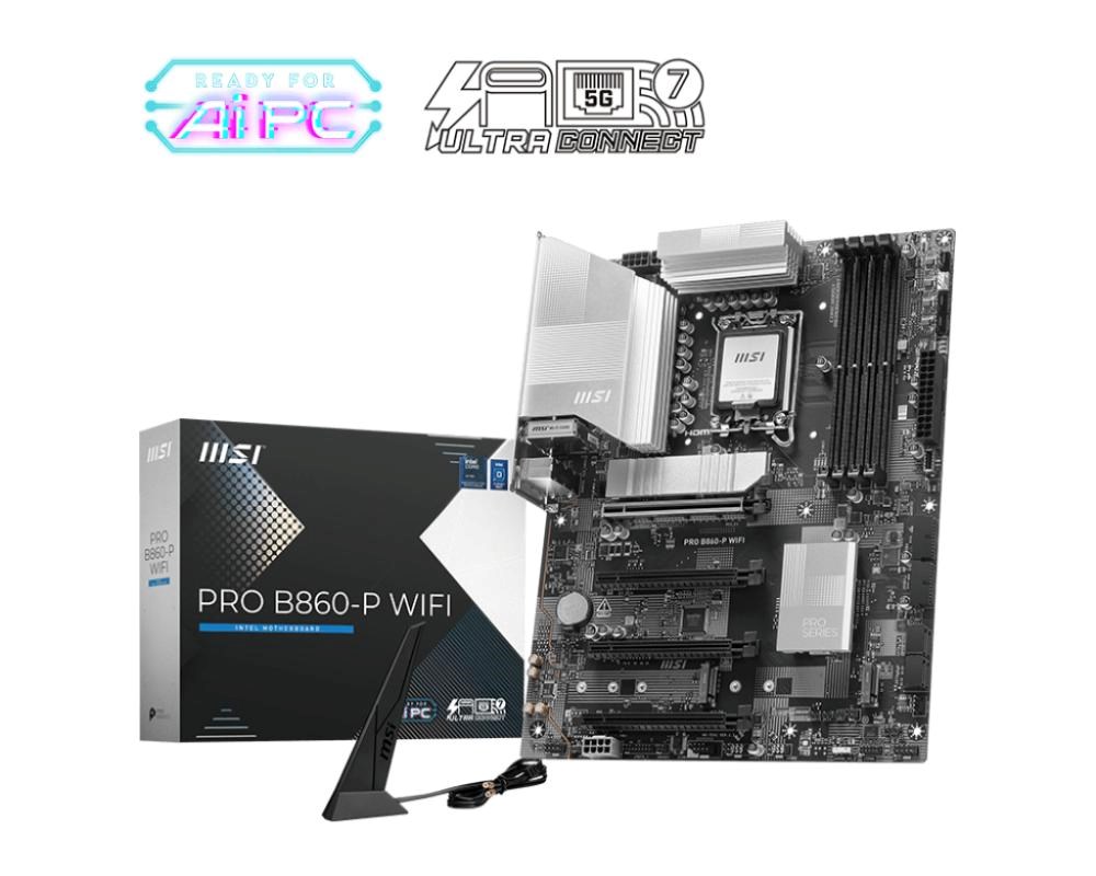 Płyta Socket LGA1851  MSI PRO B860-P WIFI