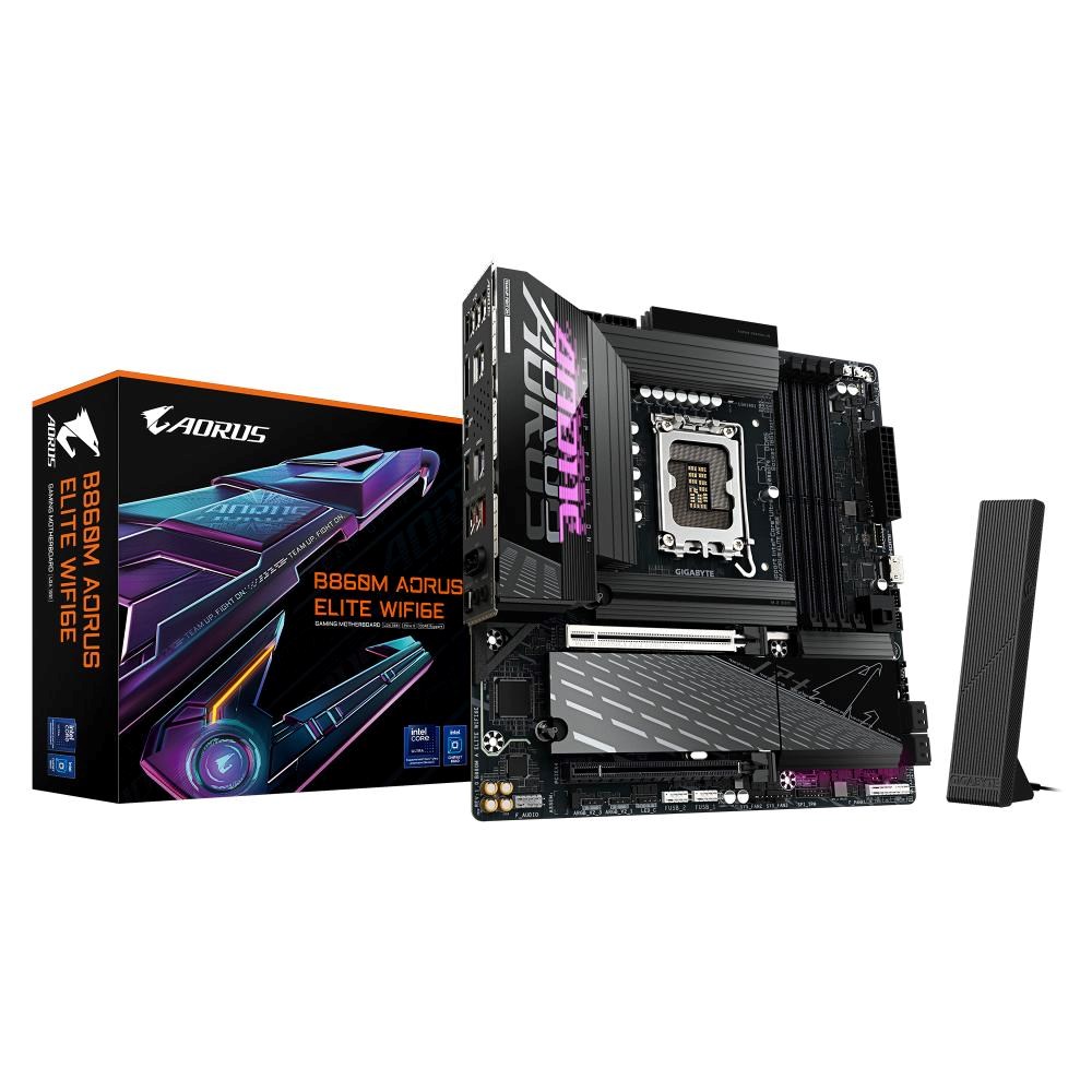 Płyta Socket LGA1851  Gigabyte B860M AORUS ELITE WIFI6E