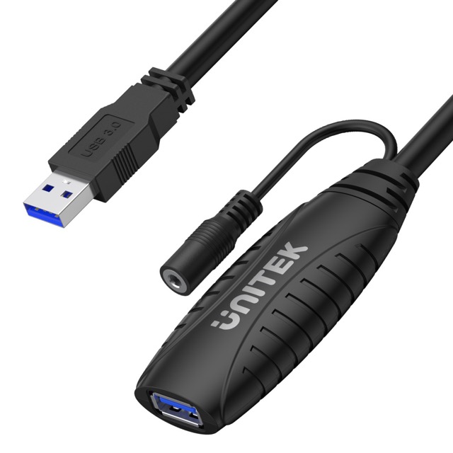 Kabel USB 3.0  przedłużacz  15.0 m aktywny  Unitek