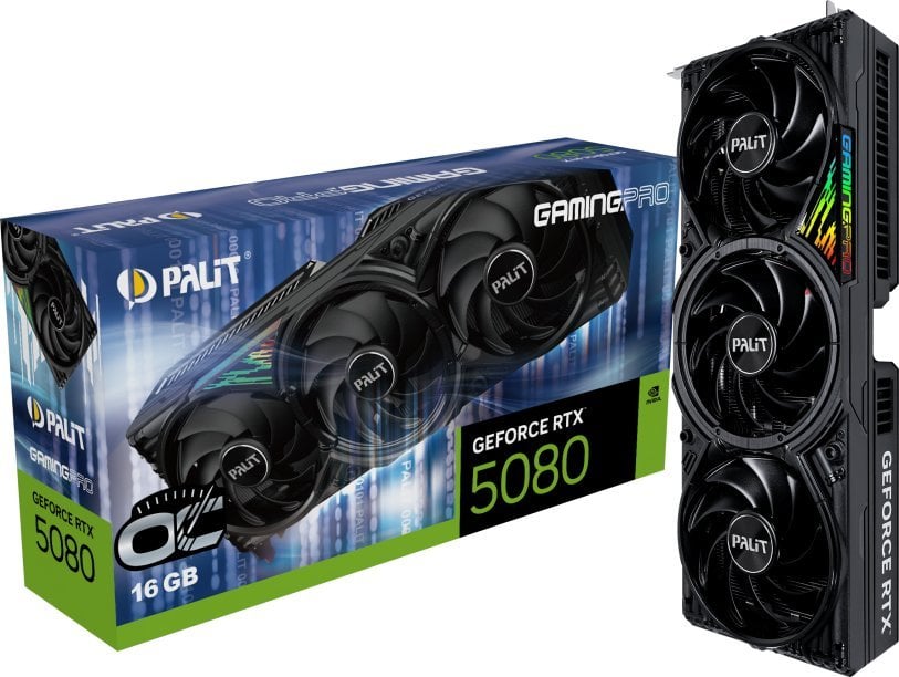 GeForce RTX 5080  16GB  Palit  GamingPro OC