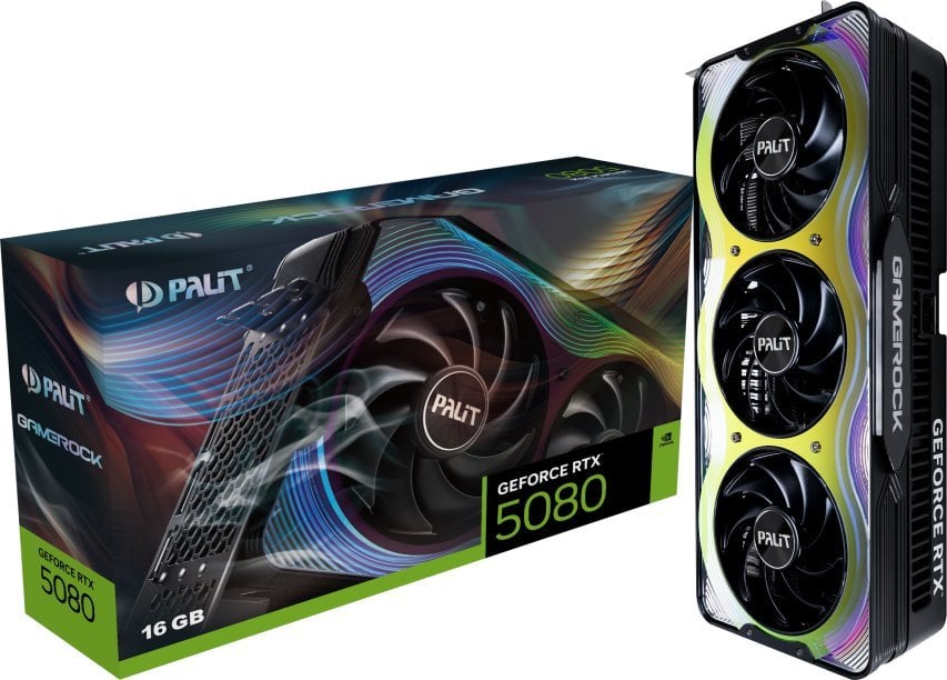 GeForce RTX 5080  16GB  Palit  GameRock
