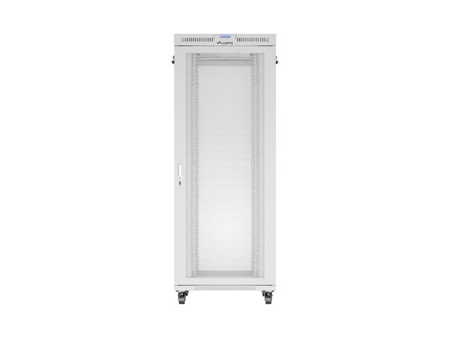 Szafa stojąca rack 19" 42U 800x1000mm szara (drzwi przednie perforowane) LCD Lanberg - obrazek 4
