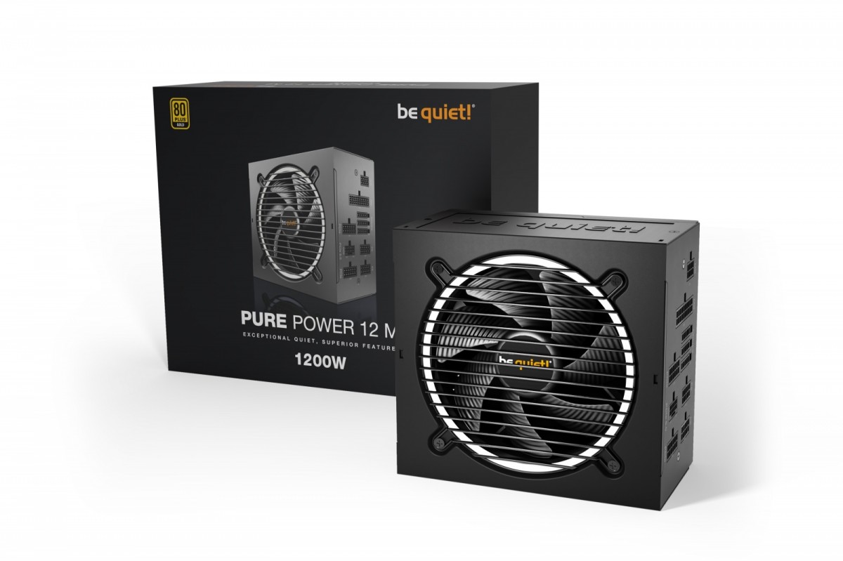 Zasilacz ATX 1200W be quiet! Pure Power 12 M 80 Plus Gold - obrazek 3