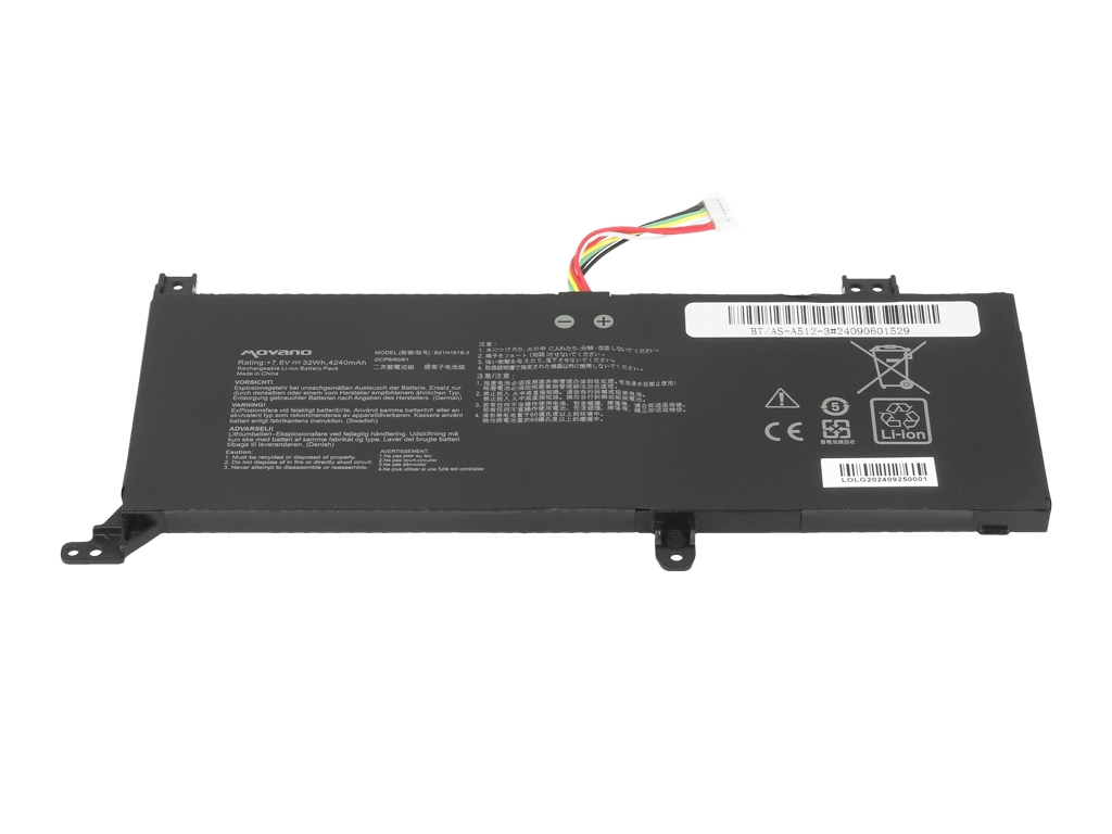 Bateria do laptopa Asus Vivobook 14 A416J, 15 D515D  7.6 V  4240 mAh - obrazek 2