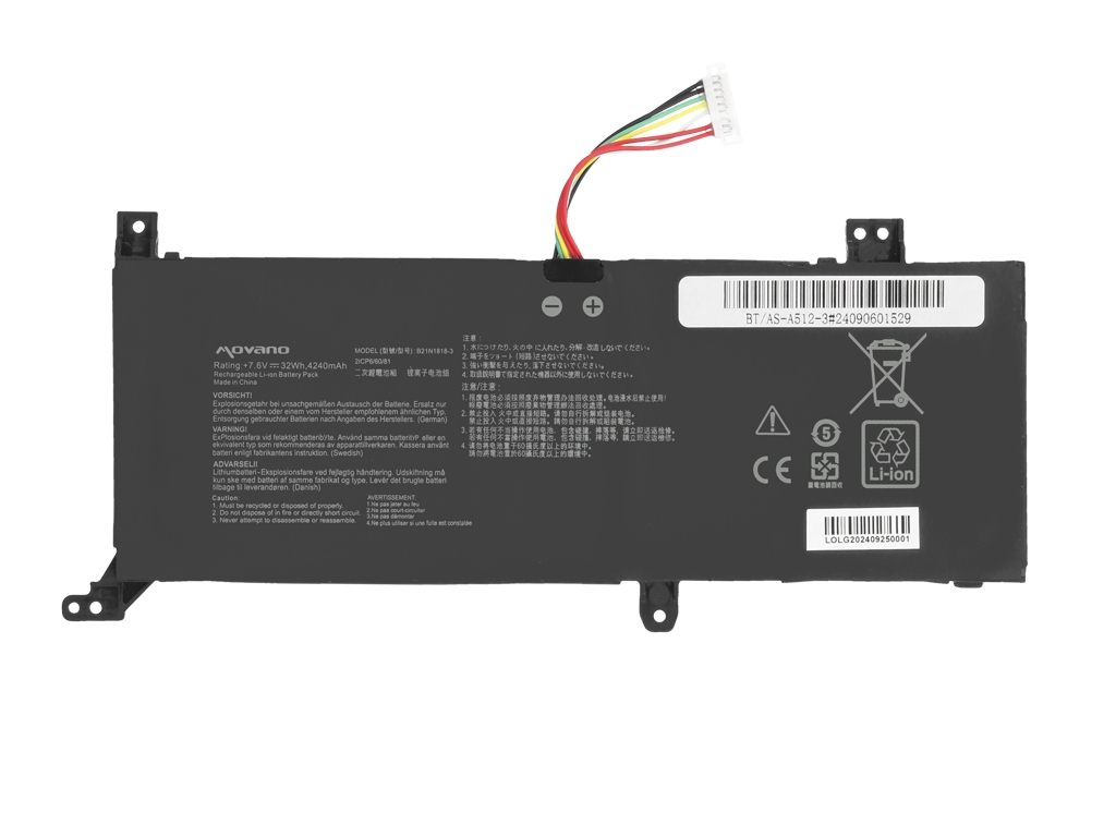 Bateria do laptopa Asus Vivobook 14 A416J, 15 D515D  7.6 V  4240 mAh - obrazek 4
