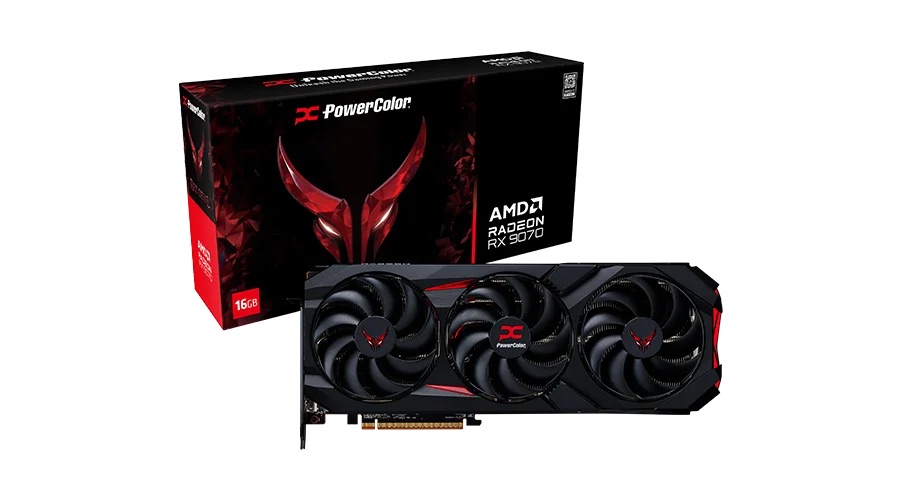 Radeon RX 9070  16GB  PowerColor  Red Devil