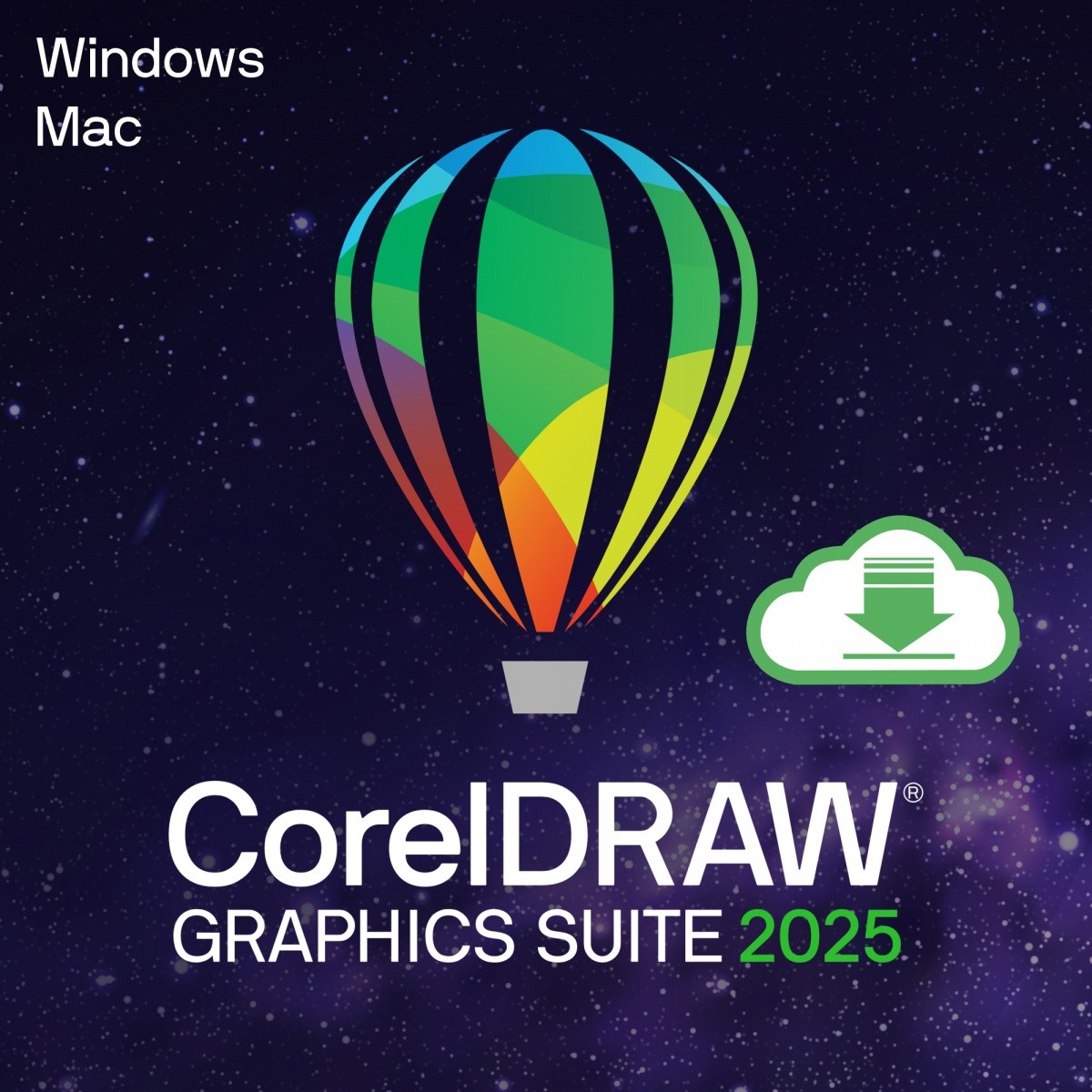 CorelDRAW Graphics Suite 2025 Multi Language - Windows/Mac