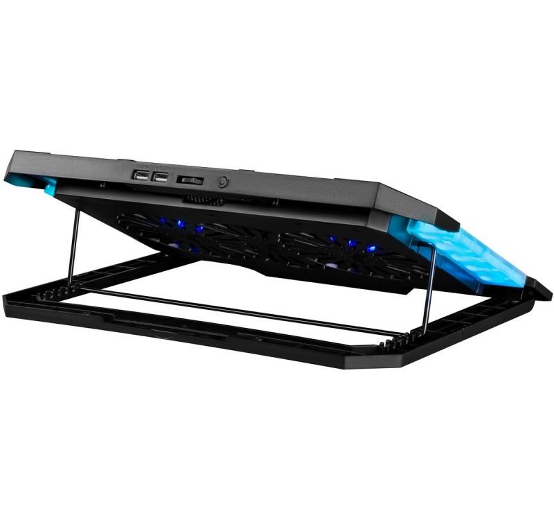 Podstawka chłodząca do laptopa 15.6-17.3" Defender NS-502 RGB + uchwyt smartfon - obrazek 4