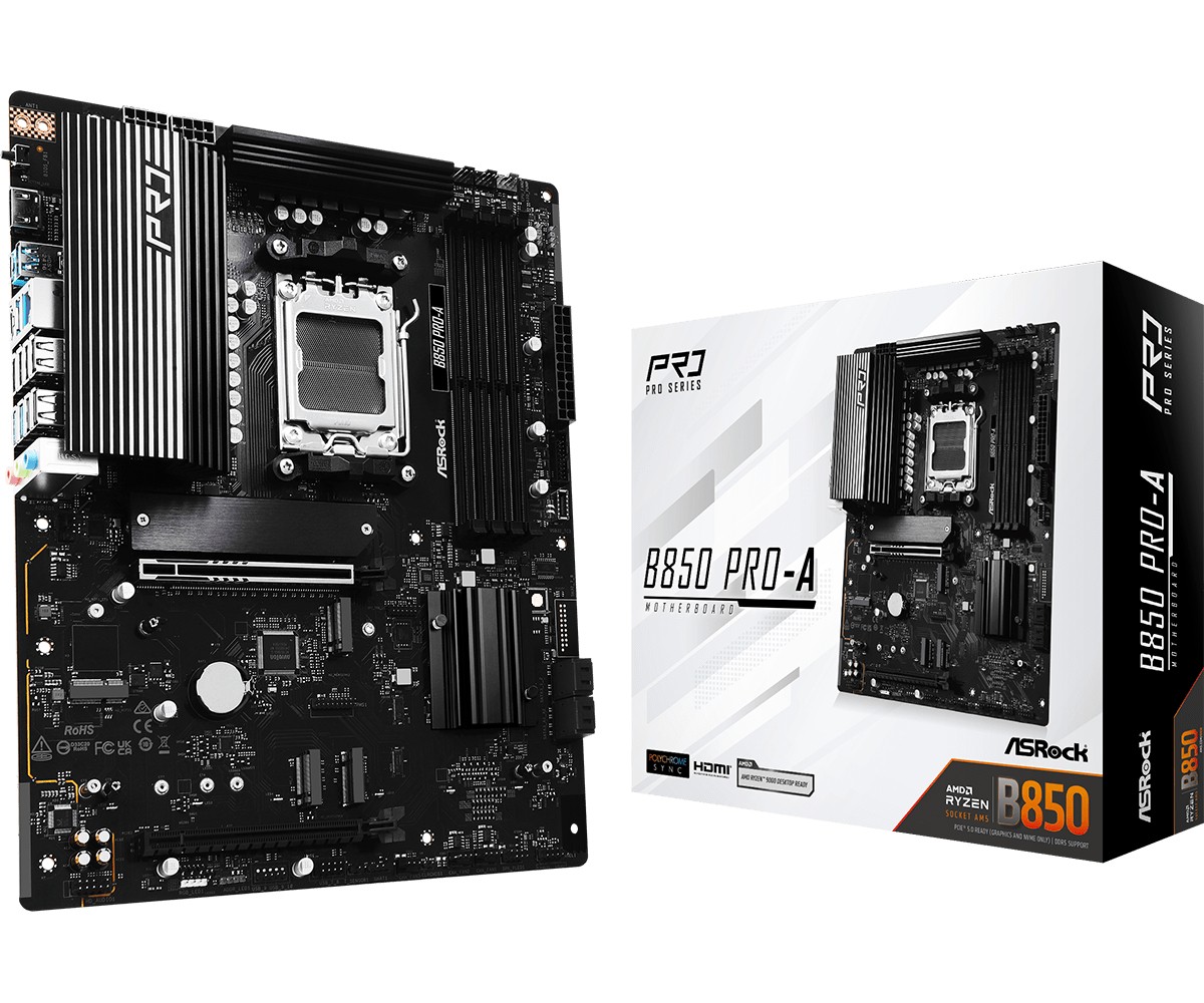Płyta Socket AM5  ASRock B850 PRO-A