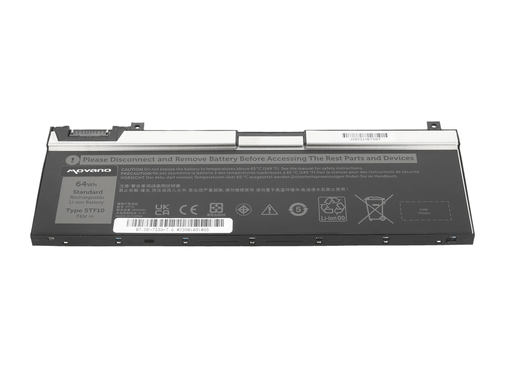 Bateria do laptopa Dell Precision 7530, 7540, 7730  7.6V  8421 mAh - obrazek 4